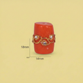 Coral Designer Bead
