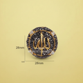 Allah Rhinestone Charm Bead