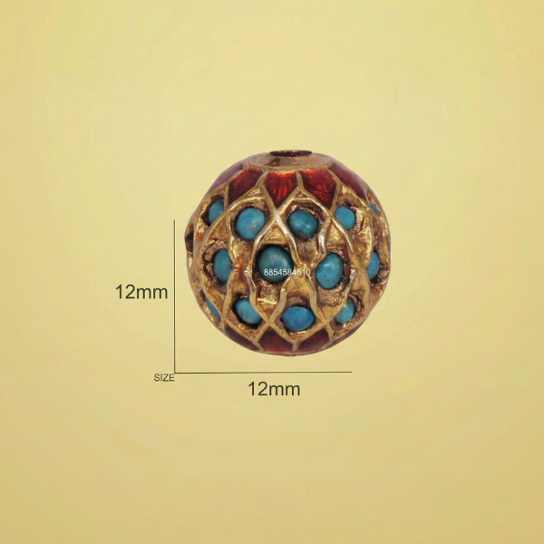 Ethnic Turquoise Bead