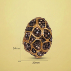 Textured Crystal Bead