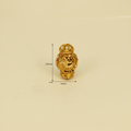 Carved Gold Bird Barrel