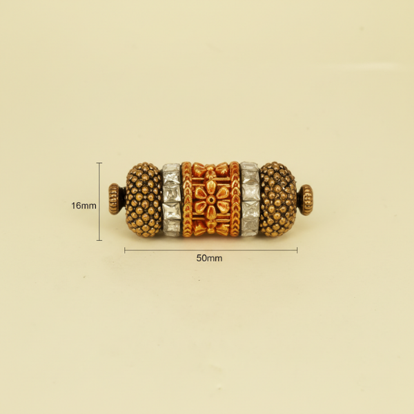 Floral Gold Clear Barrel