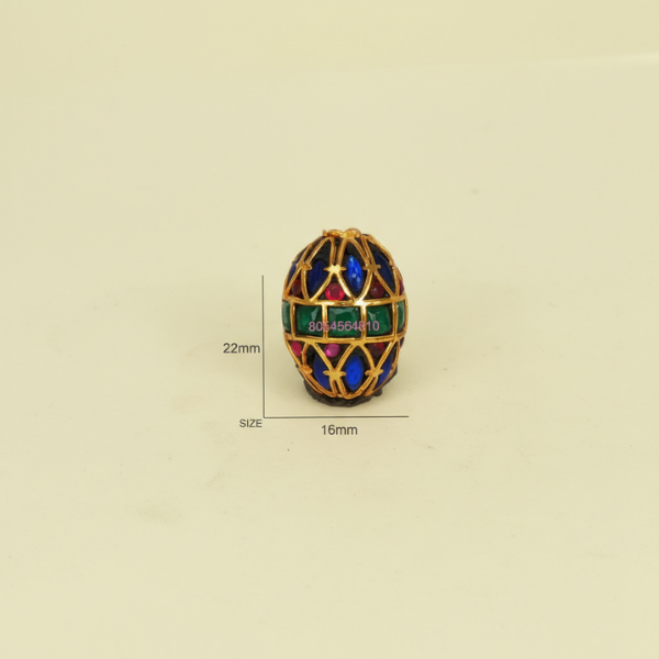 Multicolor Jeweled Craft Bead