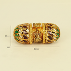 Lakshmi Multicolor Barrel Bead