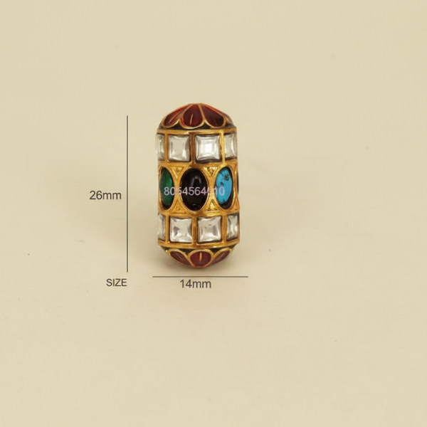 Multicolor Jeweled Barrel