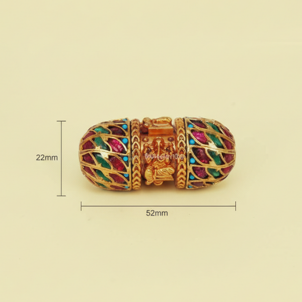 Divine Multicolor Ganesha Bead