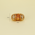 Ganesha Gold Jeweled Barrel