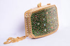 Red Gemstone Elephant Clutch