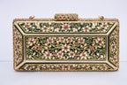 Emerald Gold Gemstone Clutch