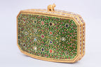 Red Gemstone Elephant Clutch