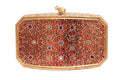 Red Gemstone Elephant Clutch
