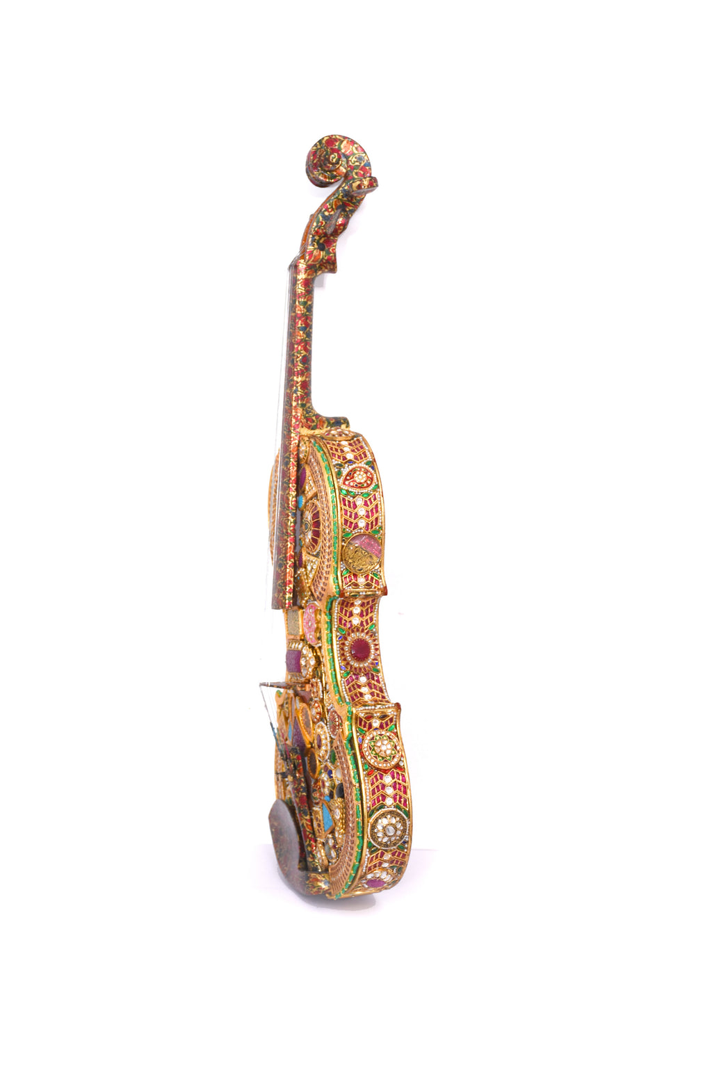 Ornate Jeweled Violin