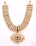 Reversible Gold Foil Necklace