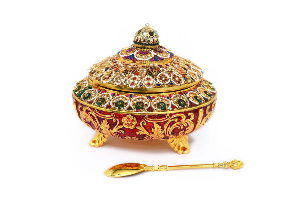 Jeweled Ornate Trinket Box