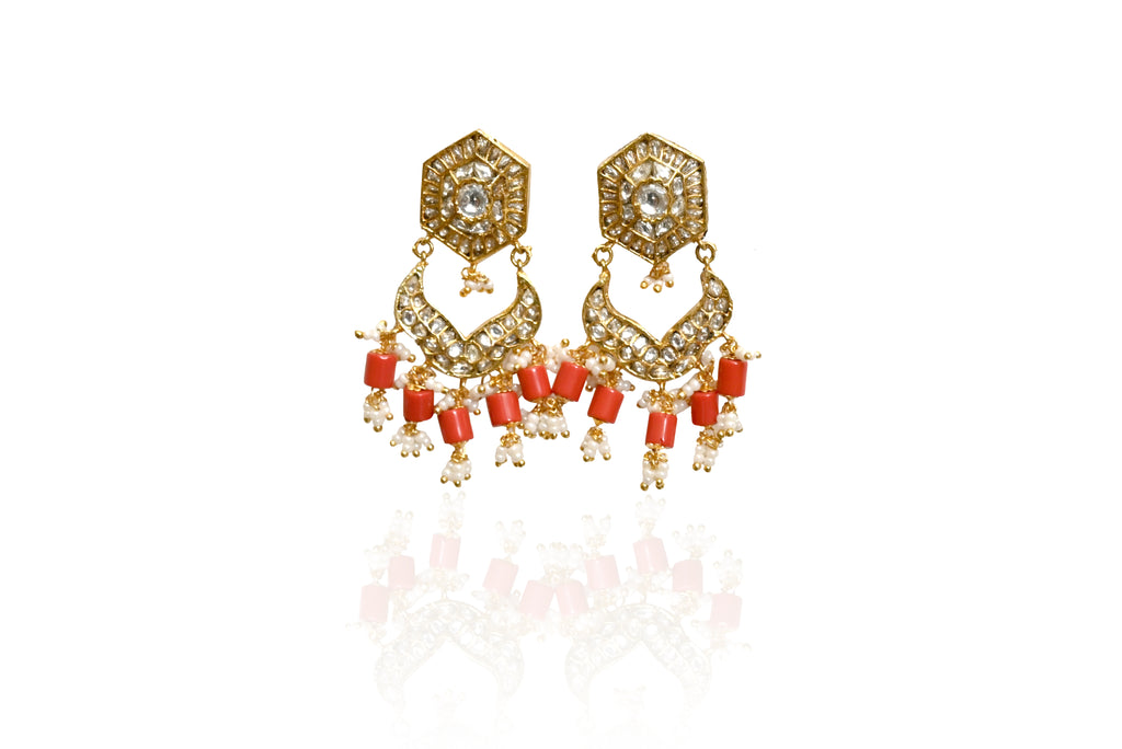 Kundan Pearl Choker Set By Fluorite