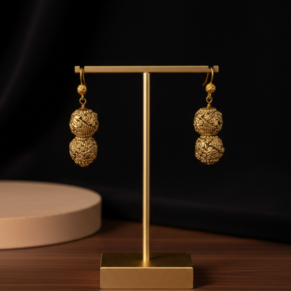 Ornate Filigree Drop Earrings