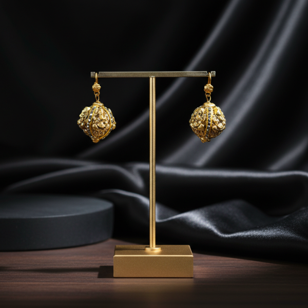 Regalia Ornate Gold Dangles