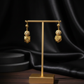 Gold Pearl Drop Earrings