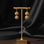 Aurelia Filigree Drop Earrings
