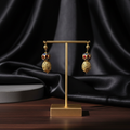 Opulent Gold Dangle Earrings