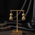 Vintage Regal Gold Drop Earrings