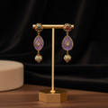 Amethyst Drop Earrings
