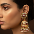Embellished Jhumka Earrings