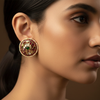 Ethnic Stud Earrings