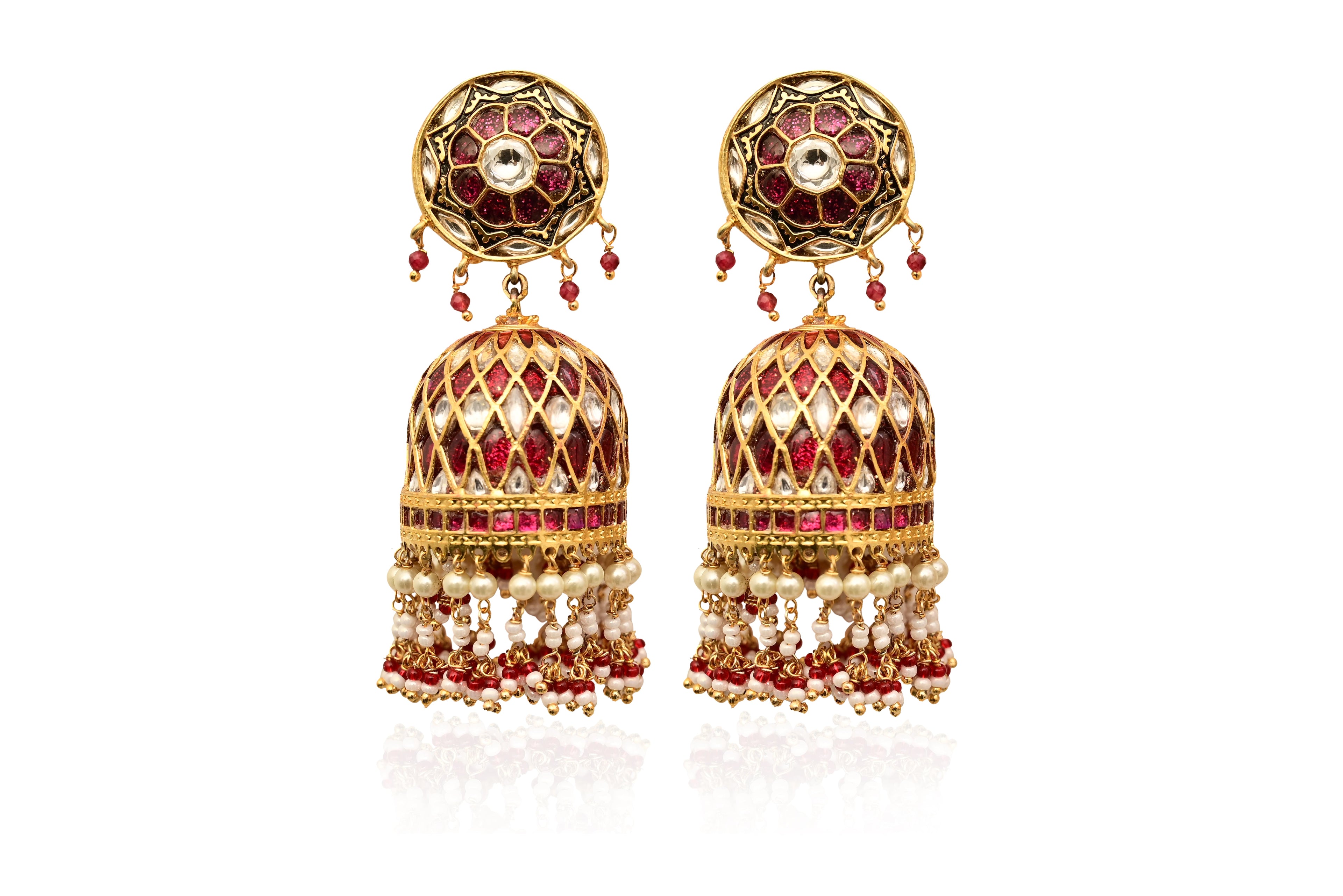 Embellished Jhumka Earrings