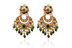 Multi-gemstone Chandelier Earrings