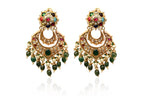 Multi-gemstone Chandelier Earrings