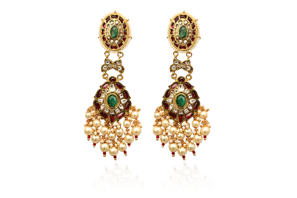 Traditional Pearl Drop Earrings
