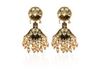 Traditional Pearl Jhumka Earrings