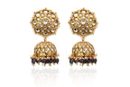 Kundan Jhumka Earrings