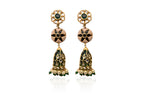 Emerald Polki Jhumka