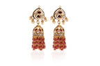 Traditional Raasvi Ruby Jhumka