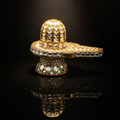 Bejeweled Golden Lingam