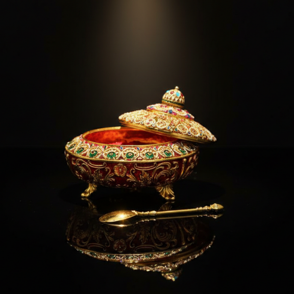 Jeweled Ornate Trinket Box