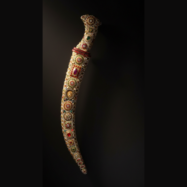 Jeweled Ceremonial Dagger