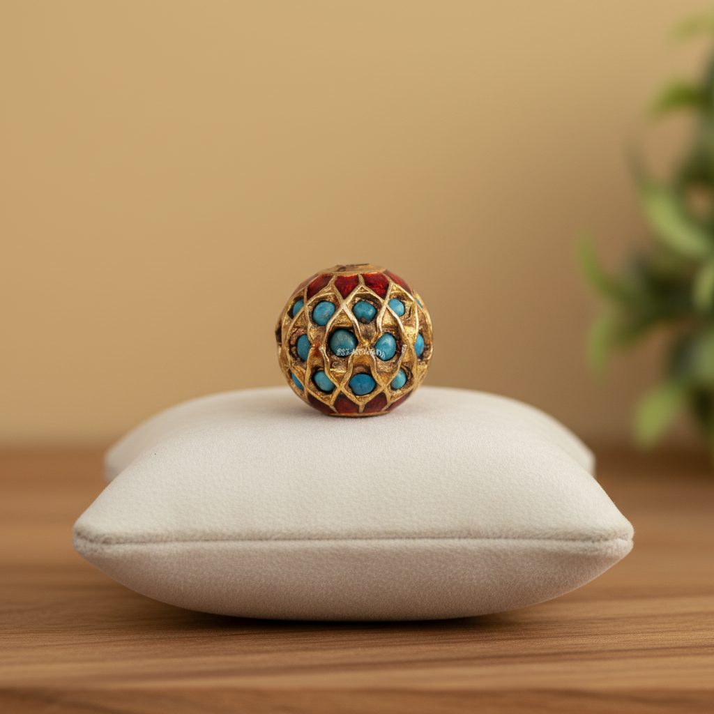 Ethnic Turquoise Bead