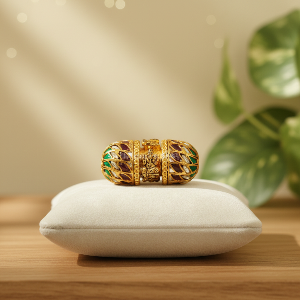 Lakshmi Multicolor Barrel Bead