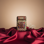 Ornate Gemstone Cigarette Box