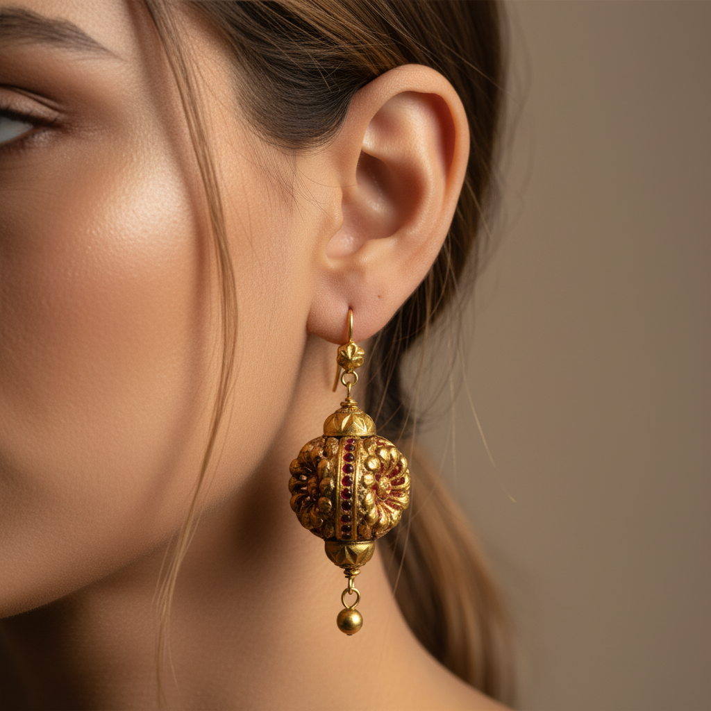 Celestia Gold Filigree Drops