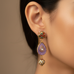 Amethyst Drop Earrings