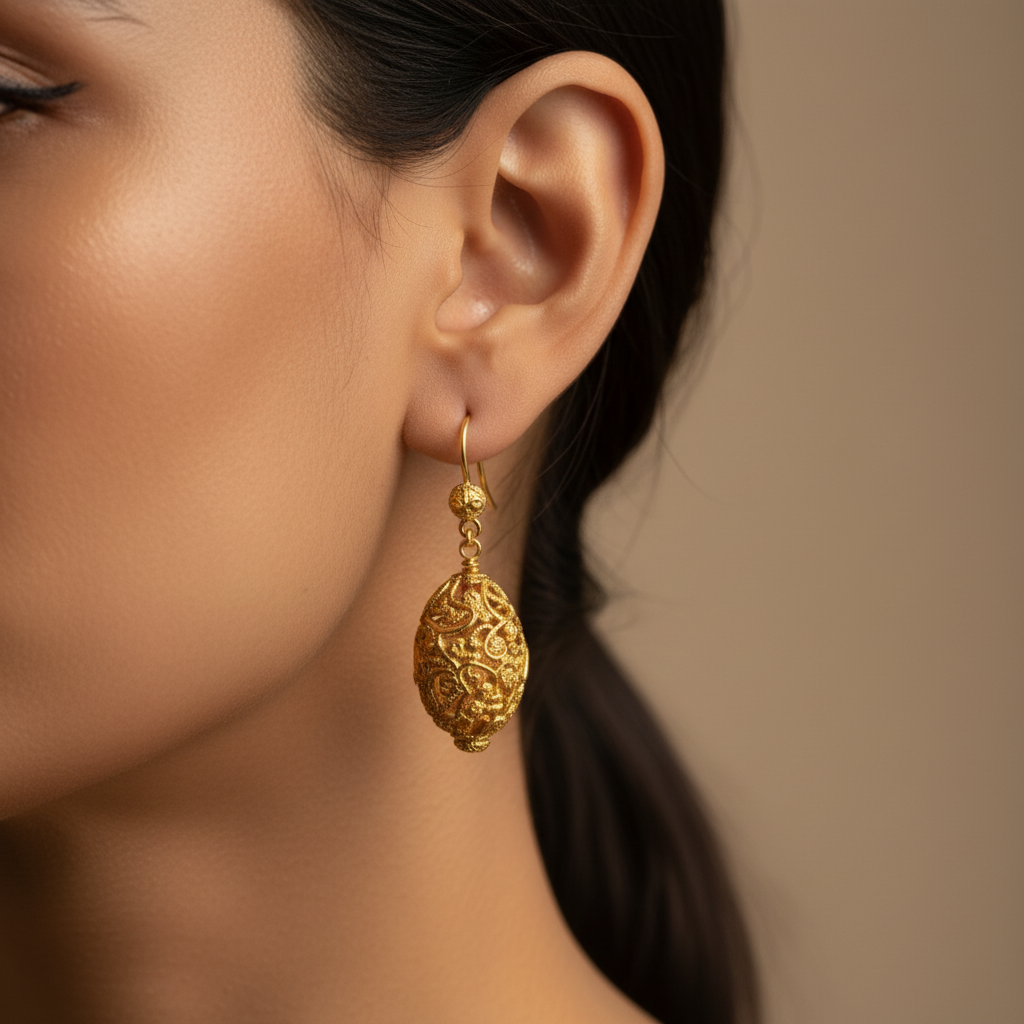 Ornate Drop Earrings