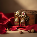 Traditional Raasvi Ruby Jhumka