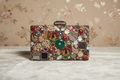Embellished Jewel Box Clutch