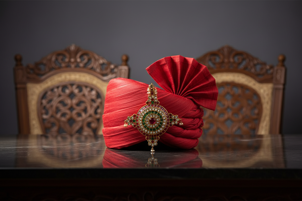 Traditional Kundan & Gemstone Kalgi