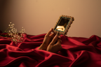 Ornate Jeweled Handheld Vanity Mirror