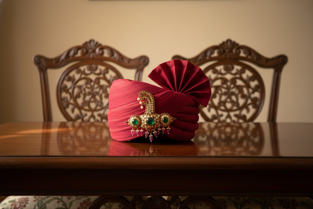 Emerald and Ruby Gold Kalgi